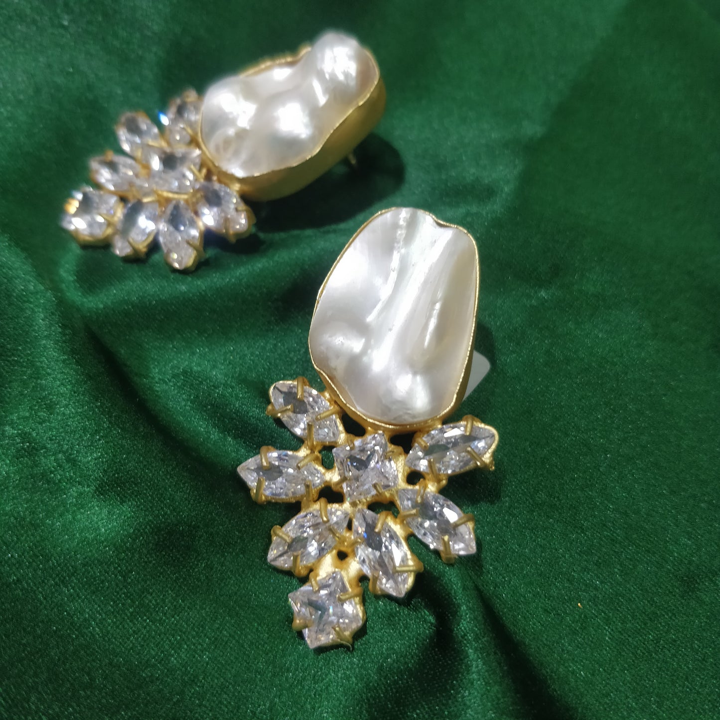 Jalparee's Indowestern Earrings T07851